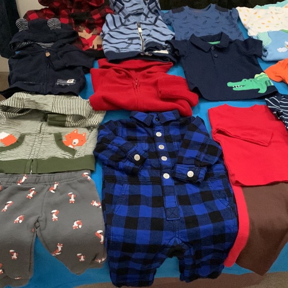 Boys Bundle 3-6M, 21 pc Set, Various Brands/Items, Gently Used, Great Condition - Picture 1 of 12